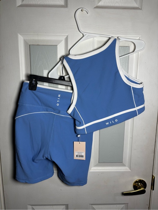 Wilo The Label Pants - Wilo Blue Set - Top & Shorts